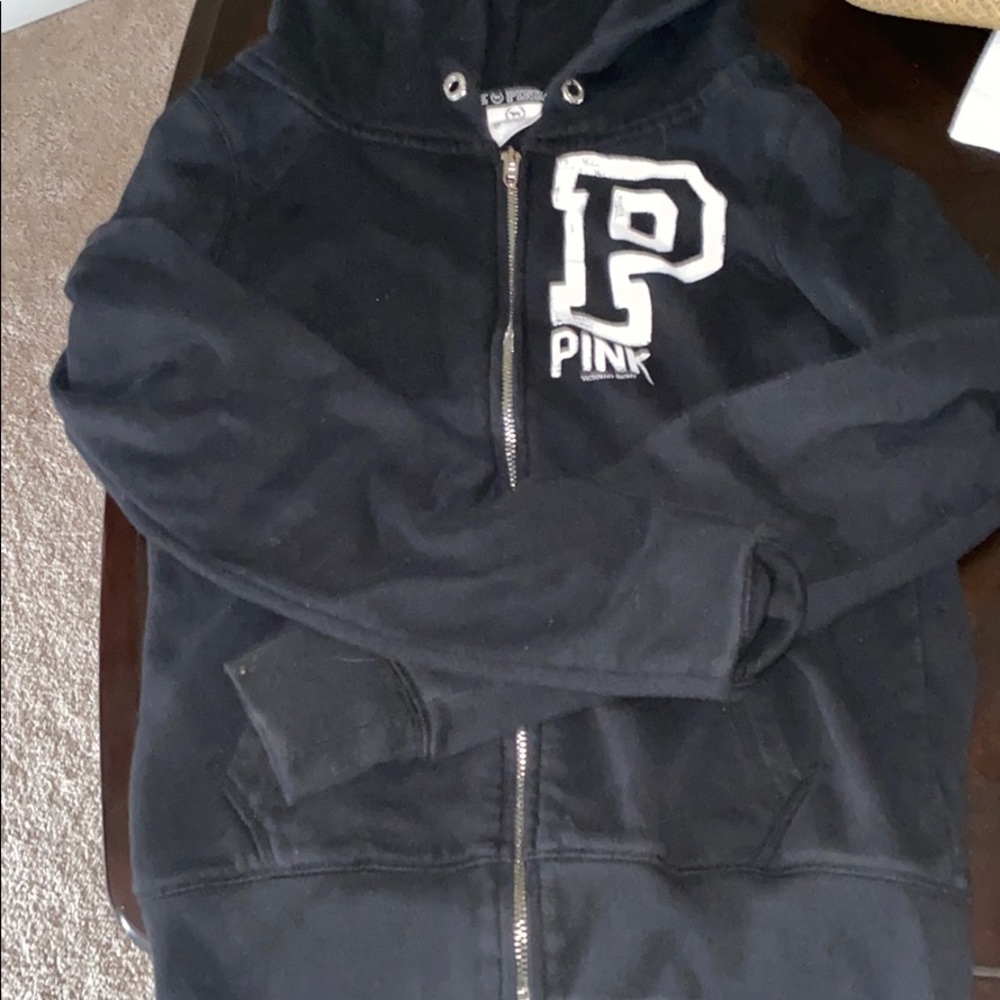 VS pink zip up